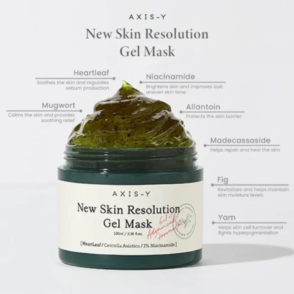 Axis Y New Skin Resolution Gel Mask