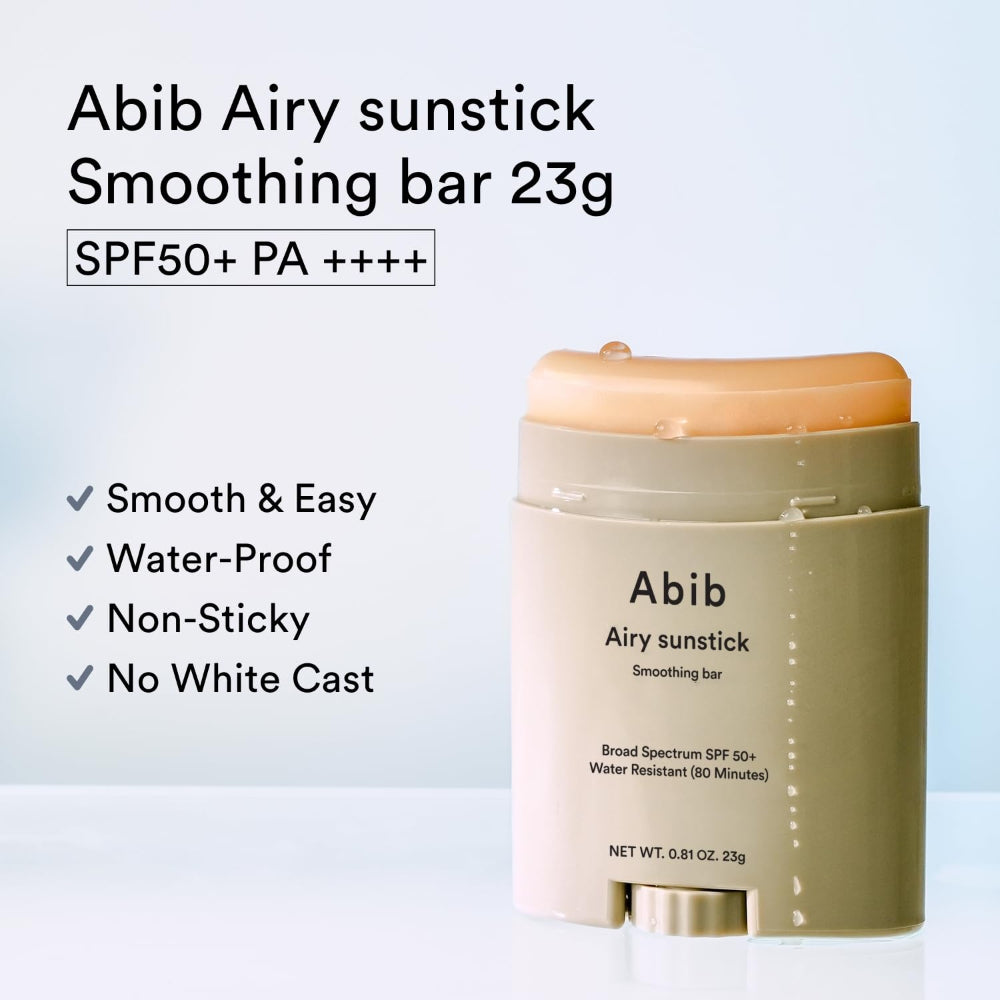 Shop Abib Airy Sunstick smoothing bar (OTC ver.) online in Pakistan - At Colorshow.pk
