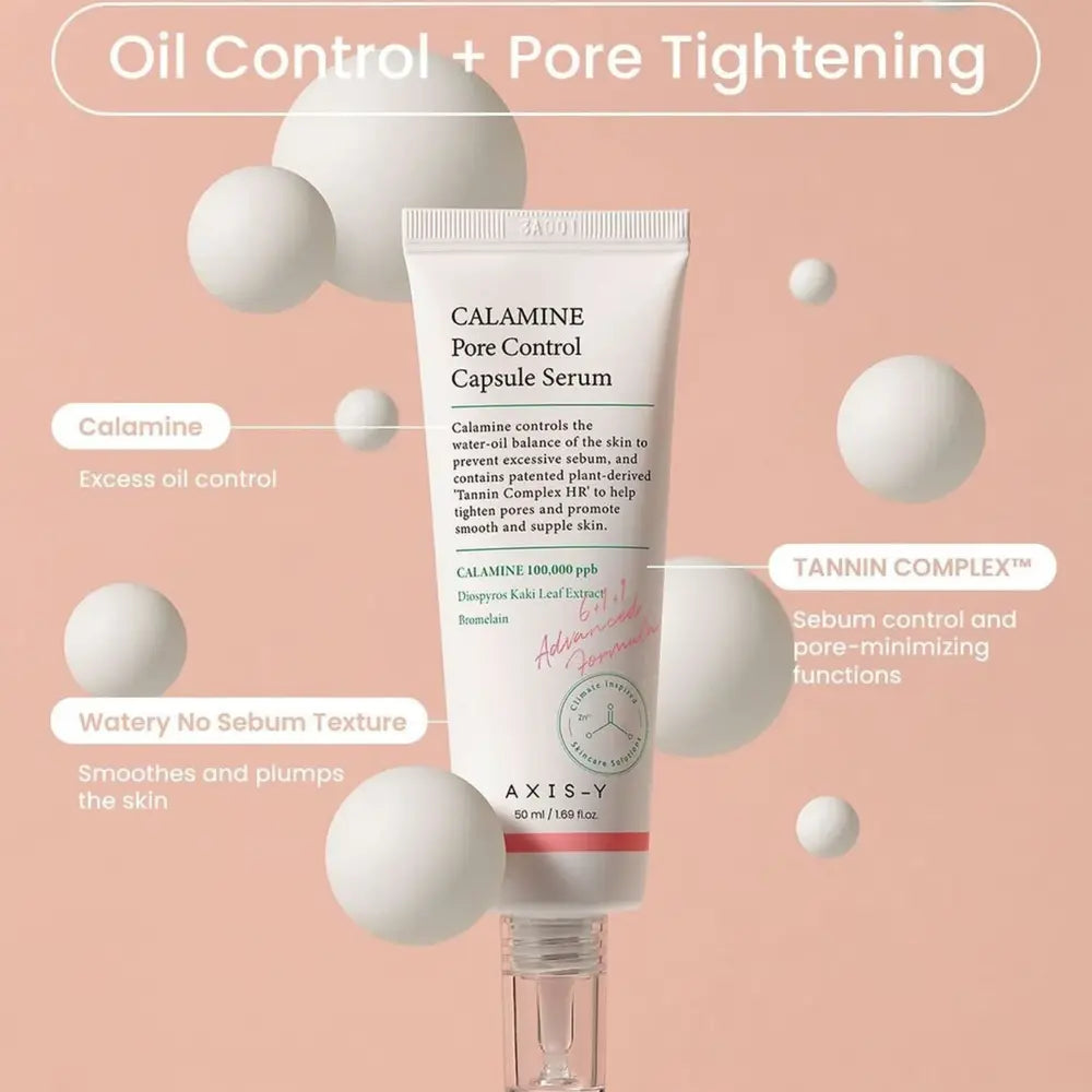 Axis Y Calamine Pore Control Capsule Serum