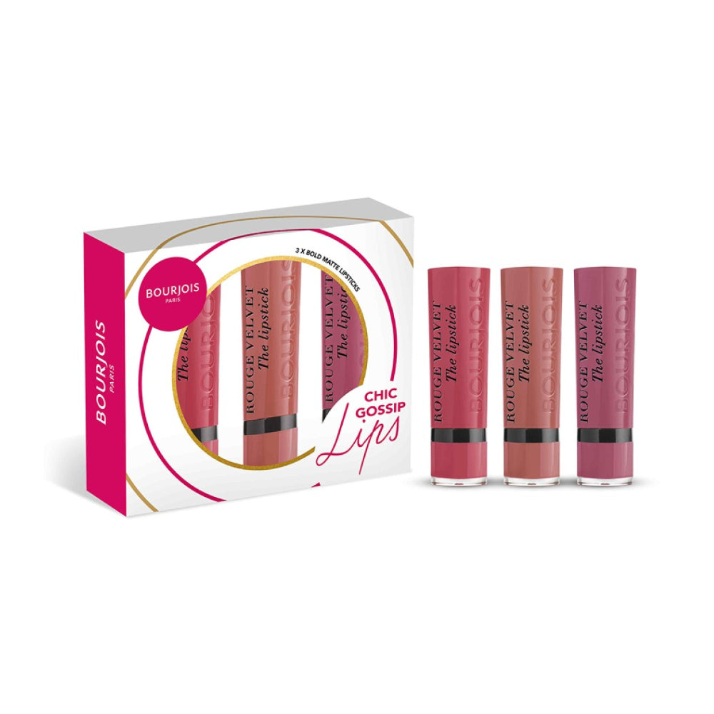Bourjois - Chic Gossip Lips Pink shades set