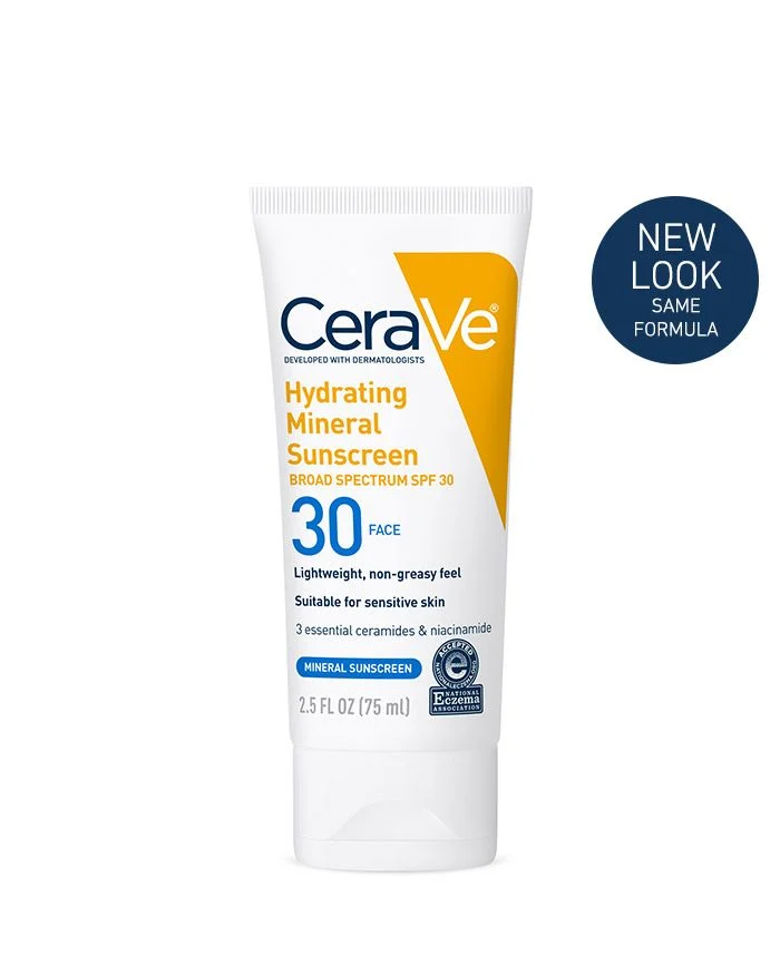 Cerave- Mineral Face Sunscreen Lotion SPF 30