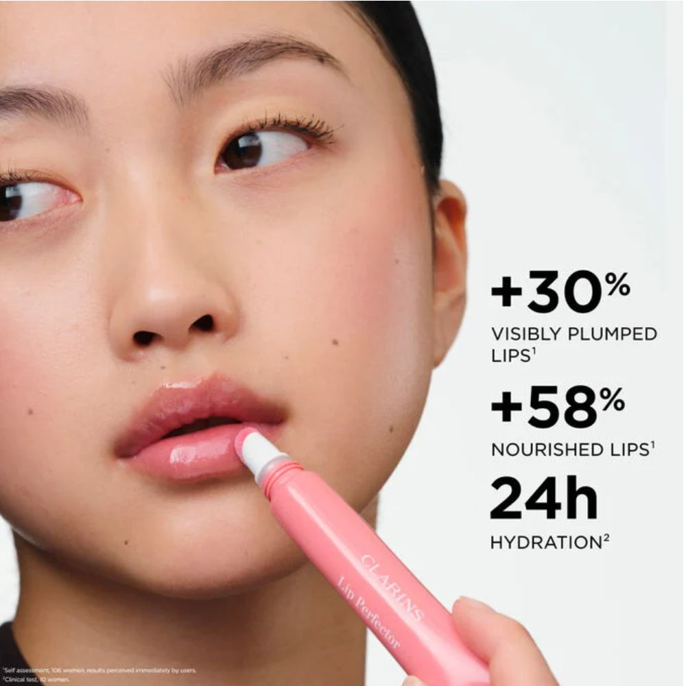 Clarins Lip Perfector Peptide-Plumping Gloss Mini