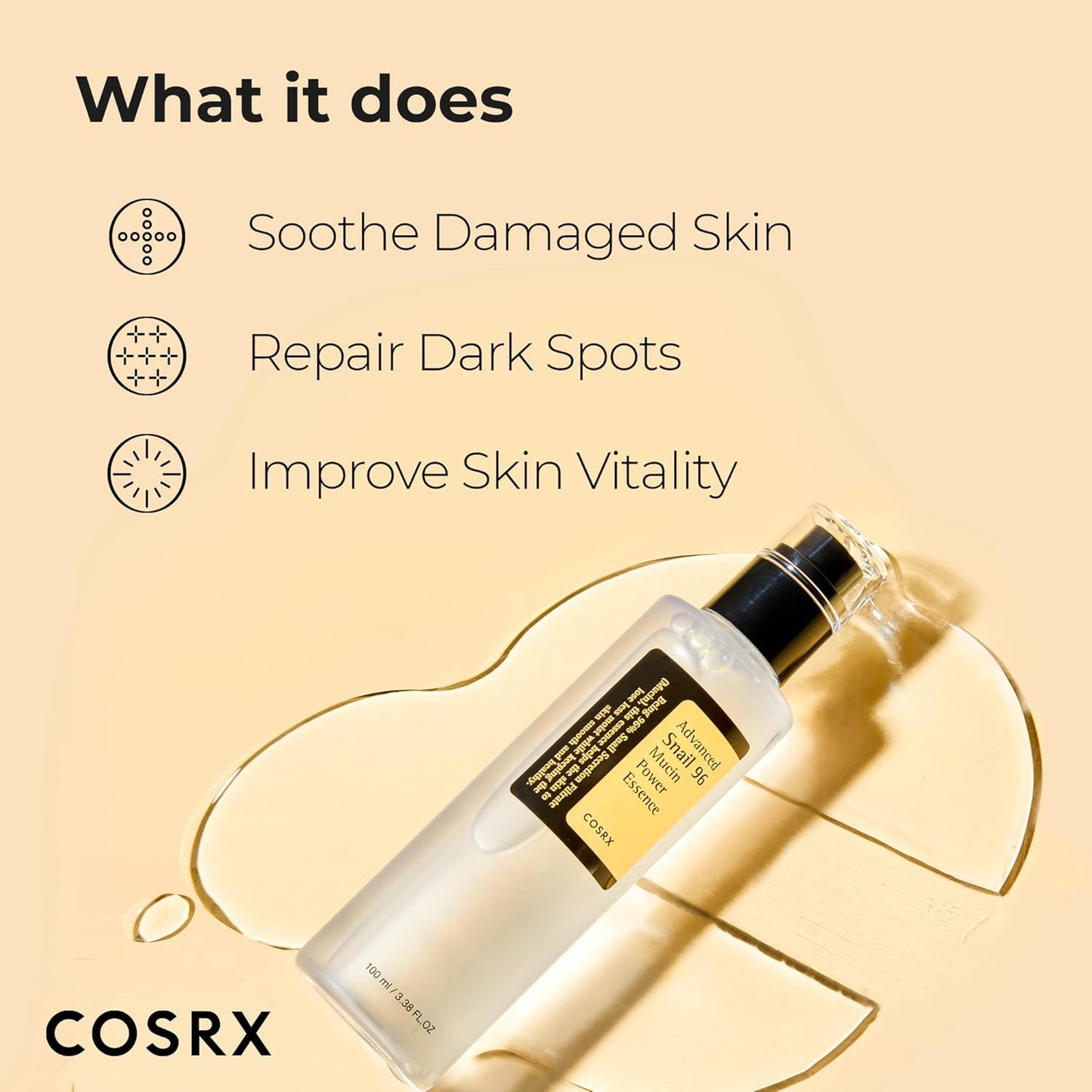 Cosrx - Advanced Snail 96 Mucin Power Essence