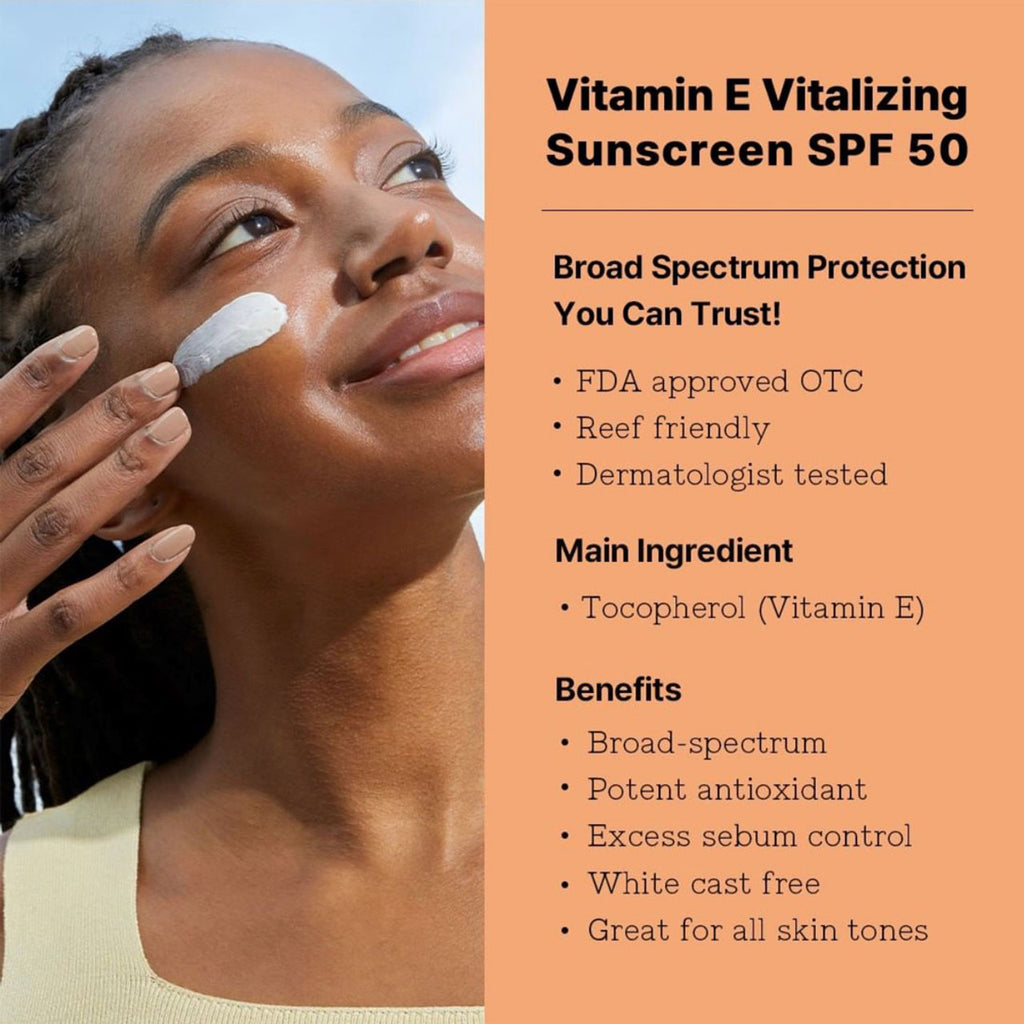 Cosrx vitamin e vitalizing sunscreen spf 50+ in pakistan ColorShow