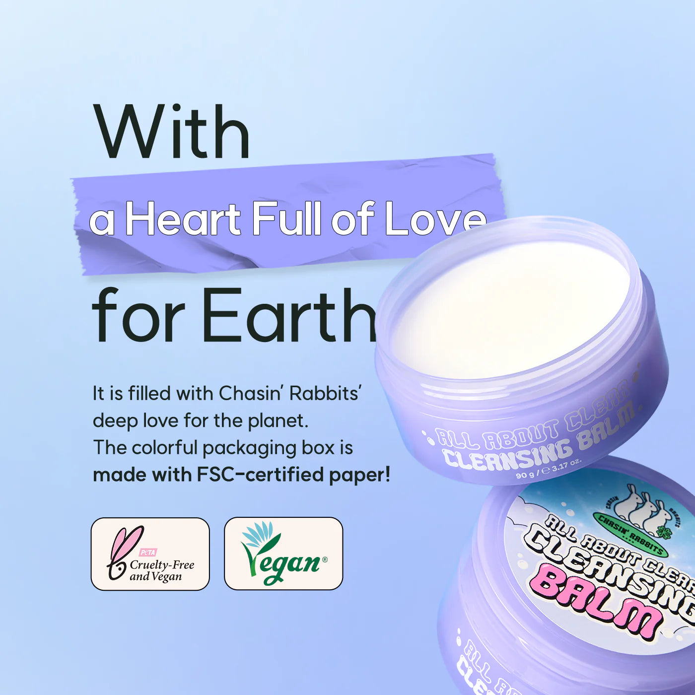 CHASIN' RABBITS All About Clear Cleansing Balm