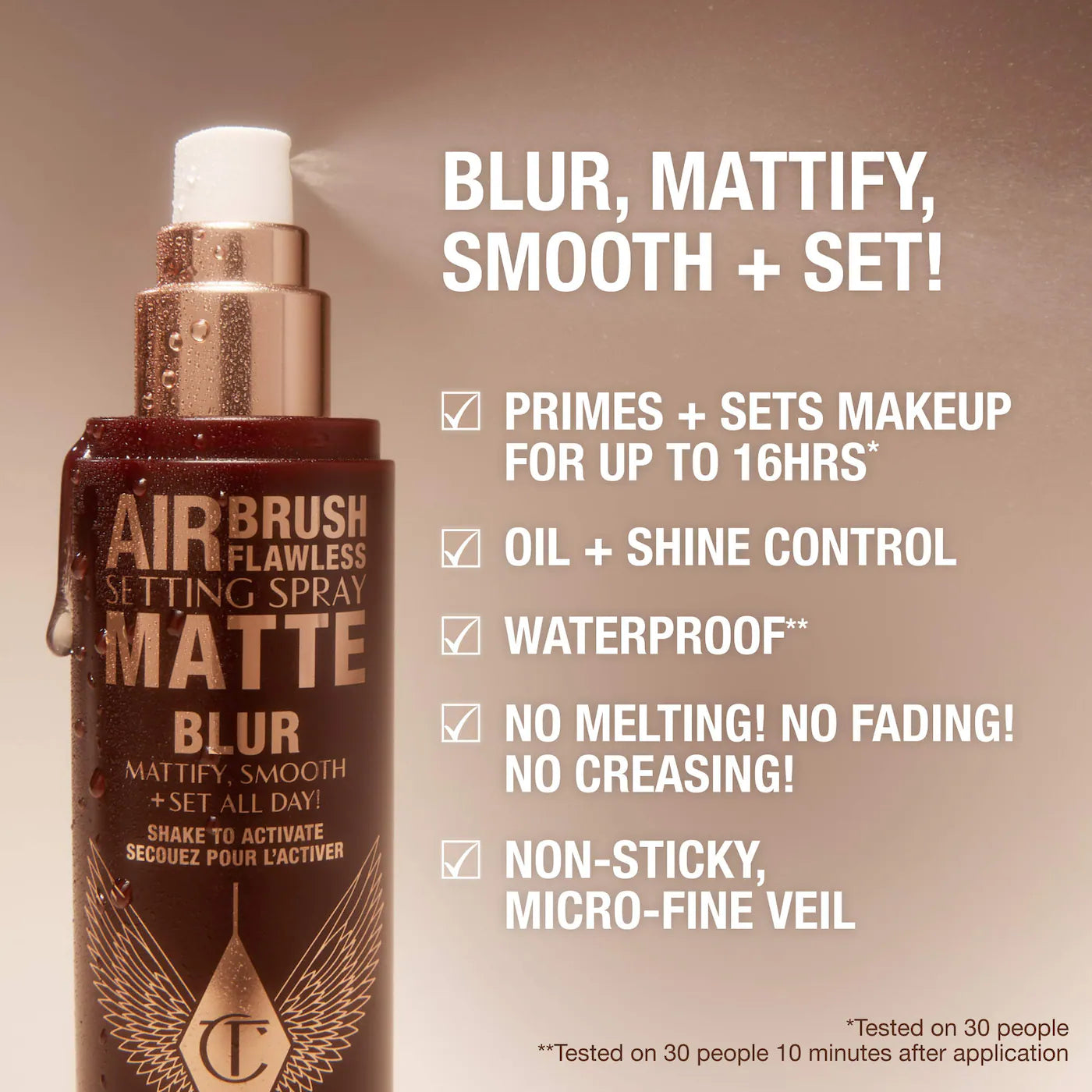 Charlotte Tilbury Air Brush Flawless Matte Blur Setting Spray