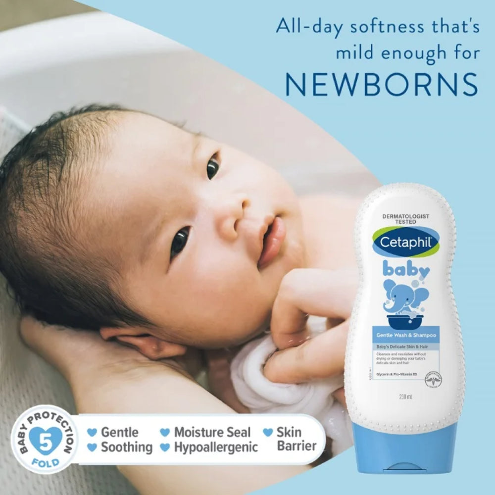 Cetaphil Baby Wash & Shampoo Baby's Sensitive Skin