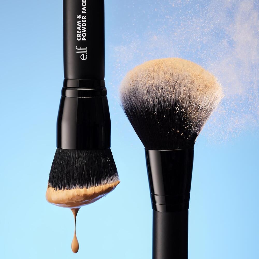 Elf Cream & Powder Face Brush