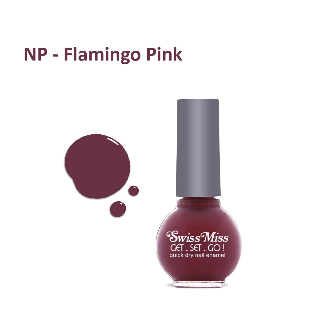 Swiss Miss Nail Polish Flamingo Pink (228)
