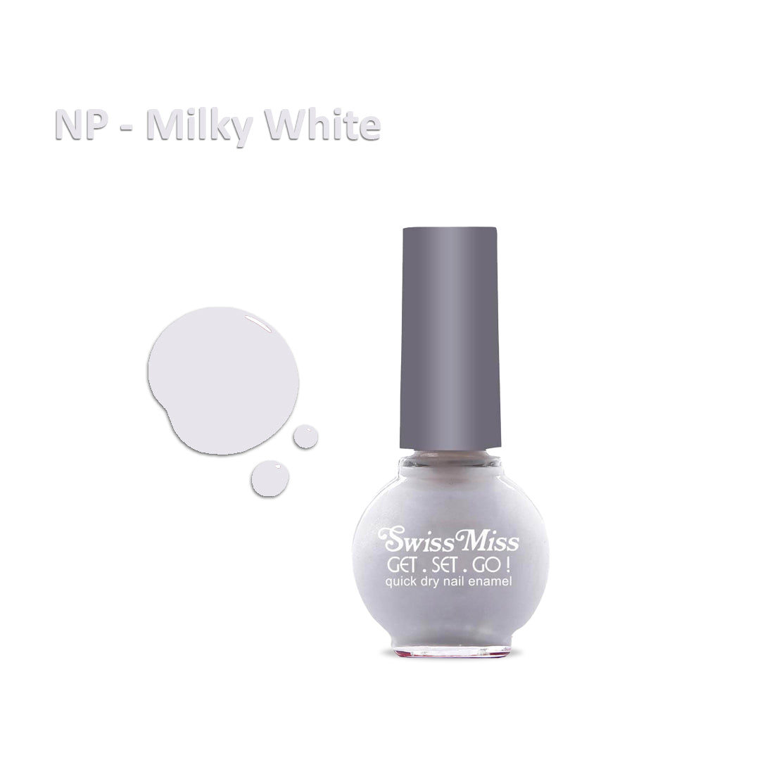 Swiss Miss Nail Polish Milky White (292)