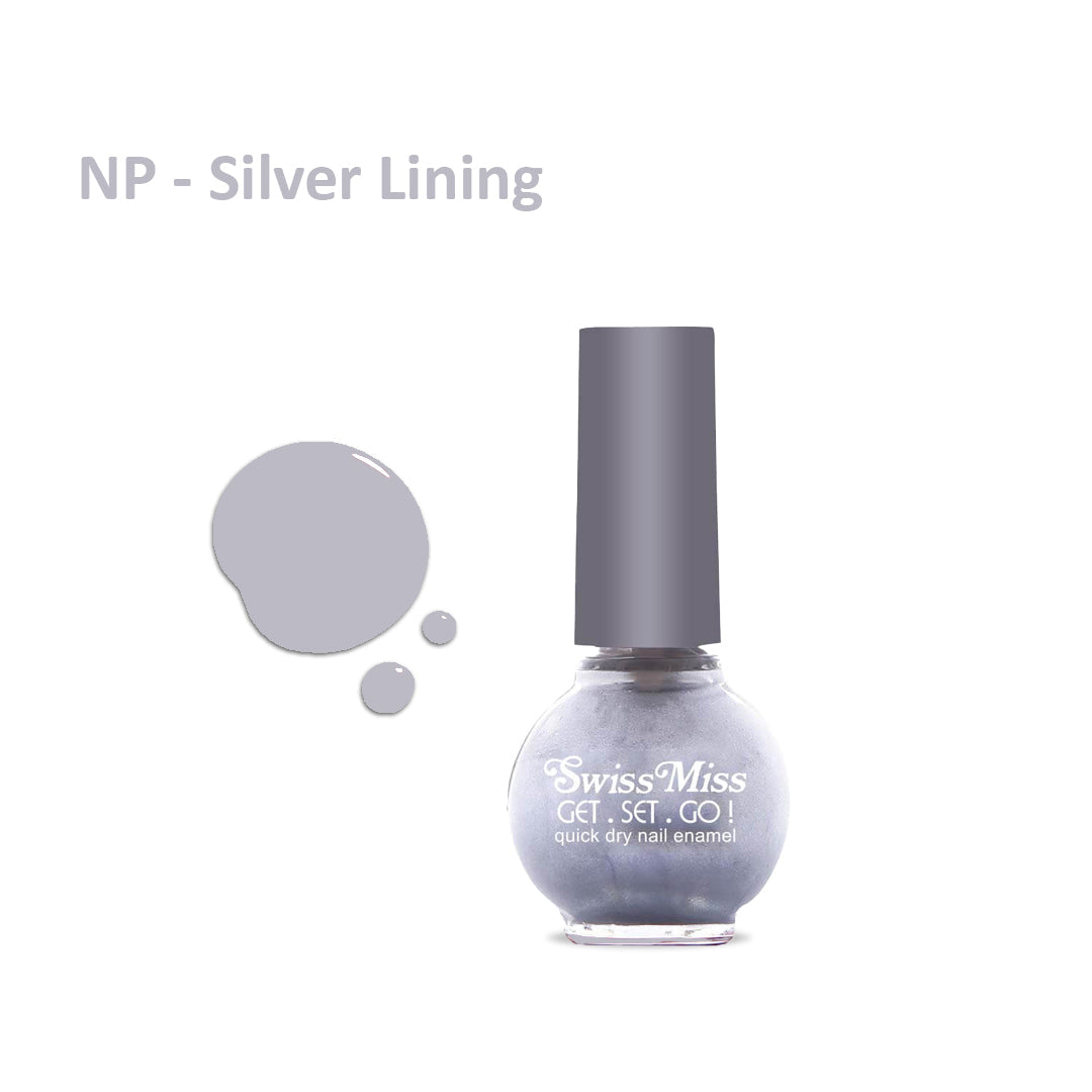 Swiss Miss Nail Polish Silver Lining (812)