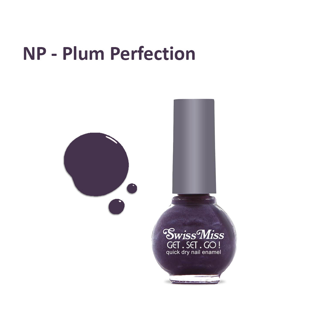 Swiss Miss Nail Polish Plum Perfection (F-402)