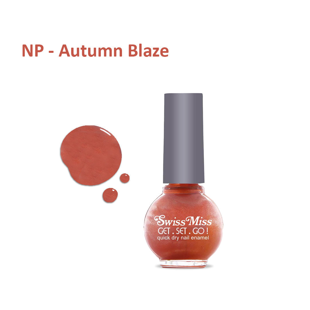 Swiss Miss Nail Polish Autumn Blaze (F-408)