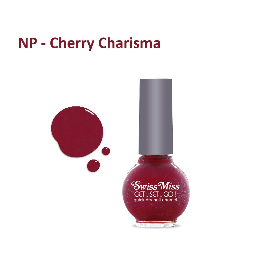 Swiss Miss Nail Polish Cherry Charisma (F-409)