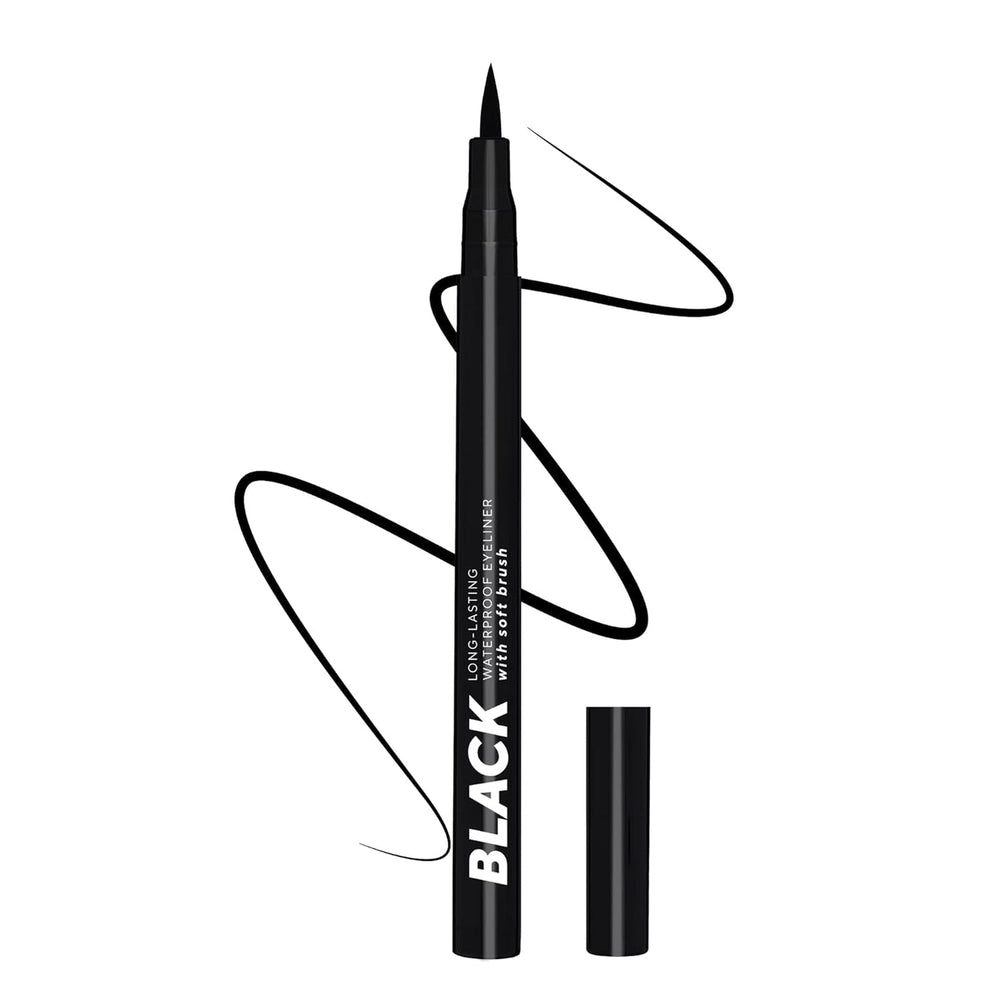 LAMEL Black Eyeliner With Soft Brush