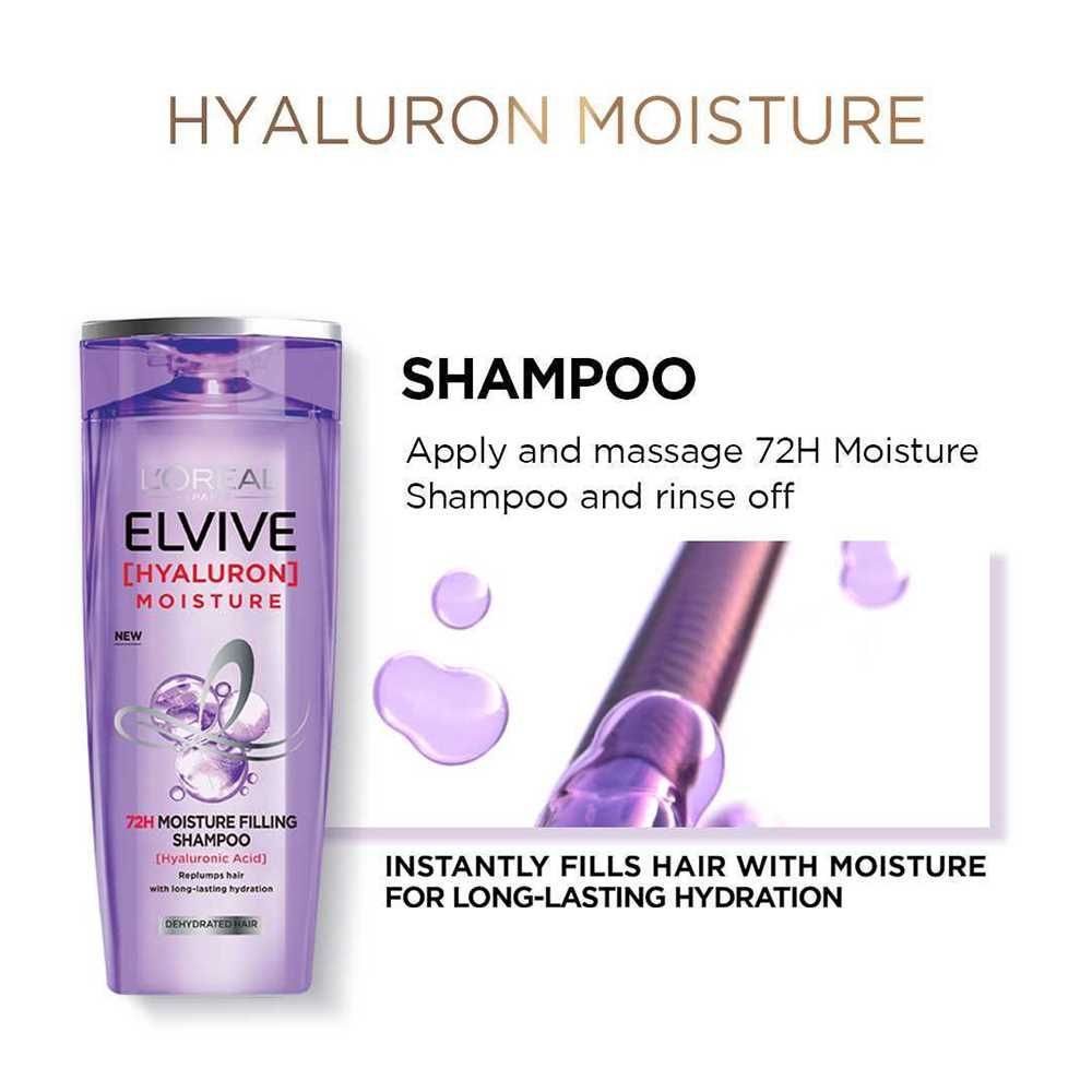 Shop L'Oreal Hyaluron Moisture Shampoo, Online in Pakistan - ColorshowPk