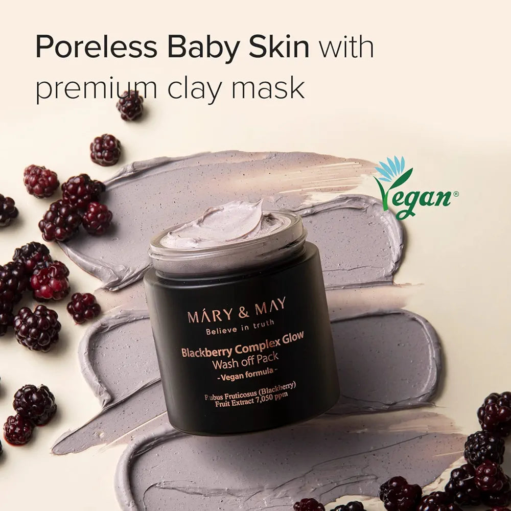Mary&May Blackberry Complex Glow Wash Off Pack