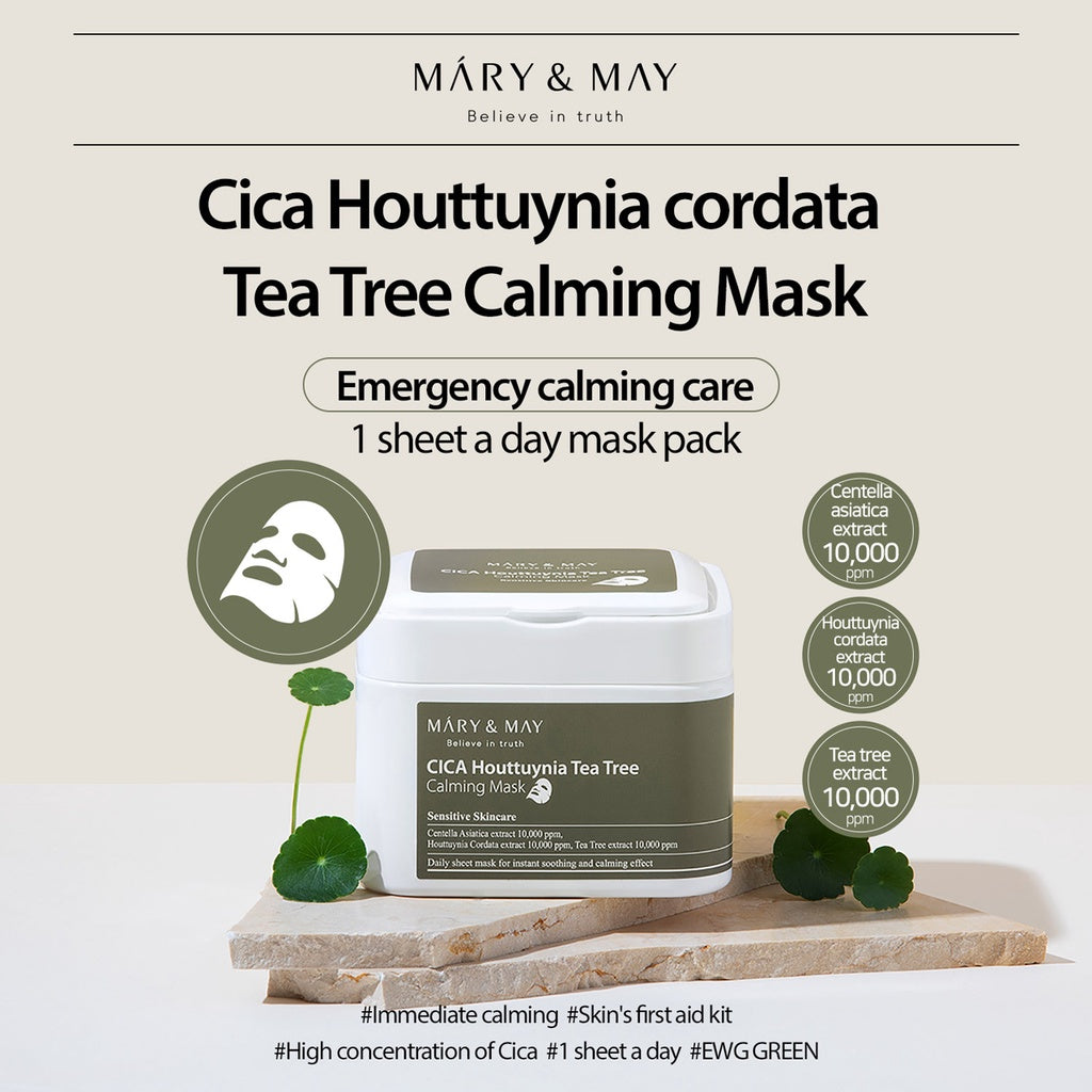 Shop Mary & May CICA Calming Mask, Online in Pakistan - ColorshowPk