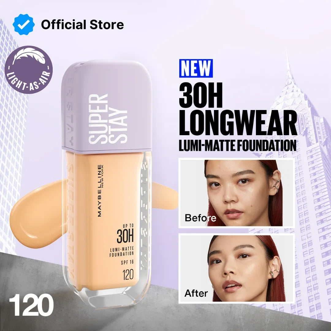 Maybelline Superstay Lumi Matte Liquid Foundation