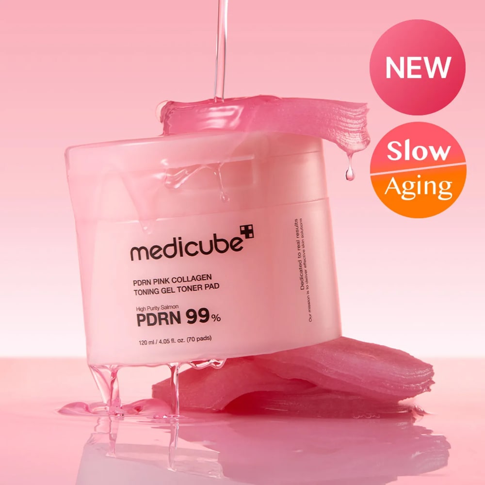 MEDICUBE PDRN Pink Toning Gel Toner Pad (70ea)
