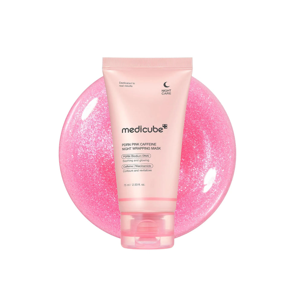 Medicube PDRN Pink Caffeine Night Wrapping Mask