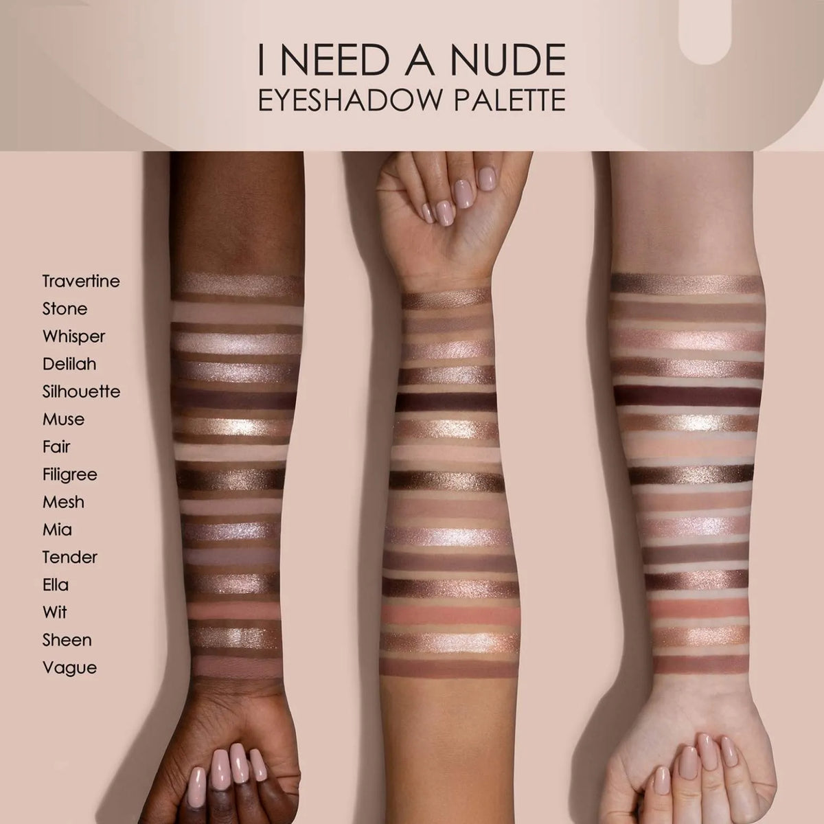 Natasha Denona I Need A Nude Eyeshadow Palette