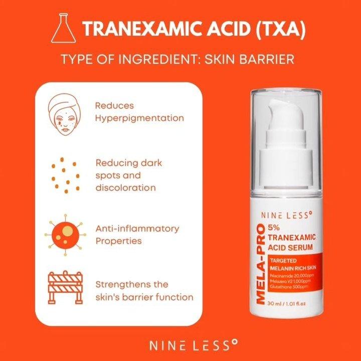 Nine Less MELA-PRO Tranexamic Serum