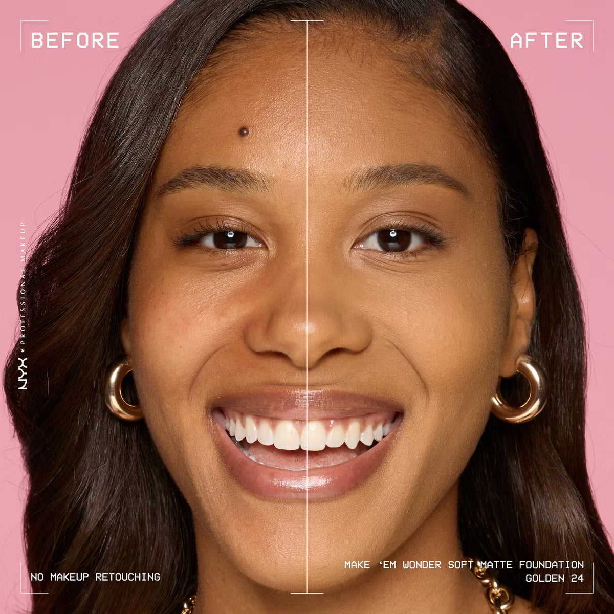 NYX Make ’Em Wonder 24H Soft Matte Foundation