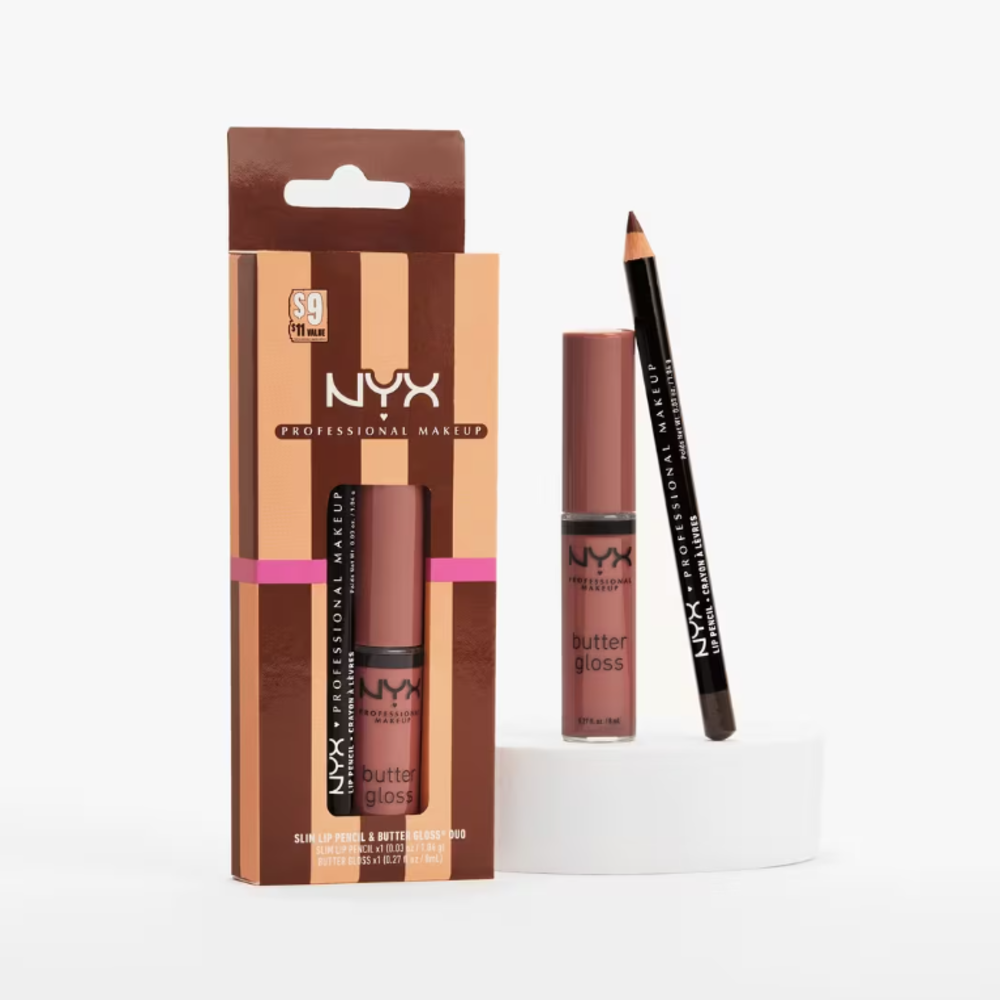 NYX Slim Lip Pencil & Butter Gloss Duo Kit