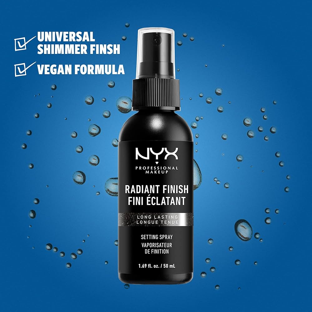 NYX Radiant Finish Long Lasting Makeup Setting Spray