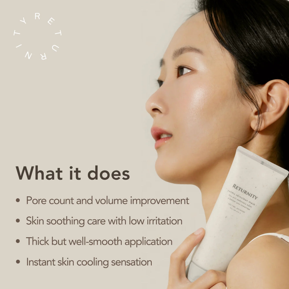 RETURNITY Yulmu Skinclean Mask