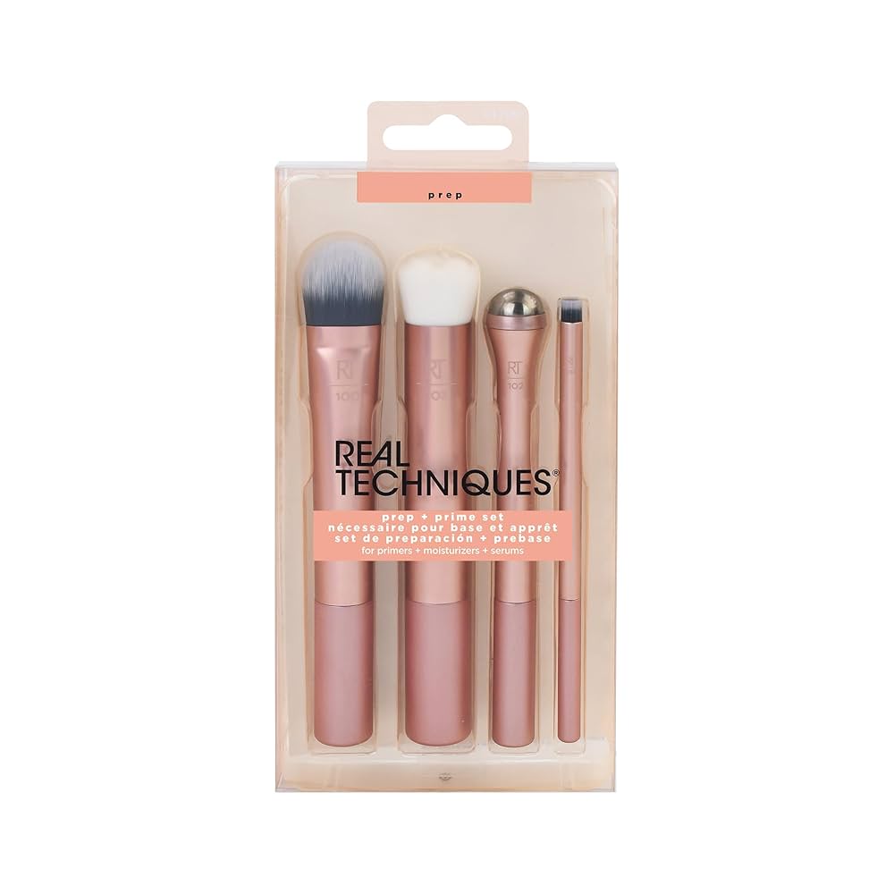 Real Techniques Prep and Prime Makeup Brush Set