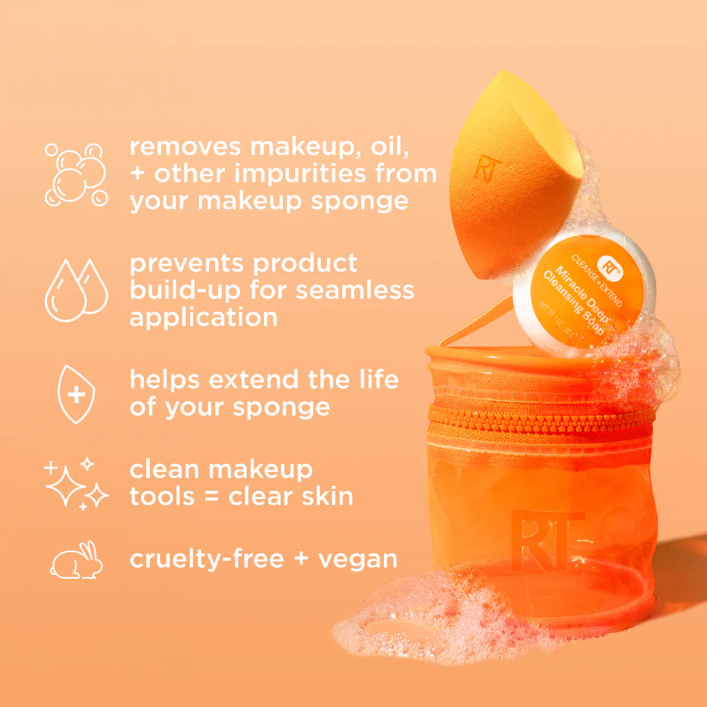 Real Techniques Miracle Blend + Cleanse Set