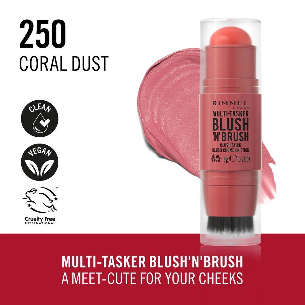 Rimmel Multi-Tasker Blush N Brush Stick