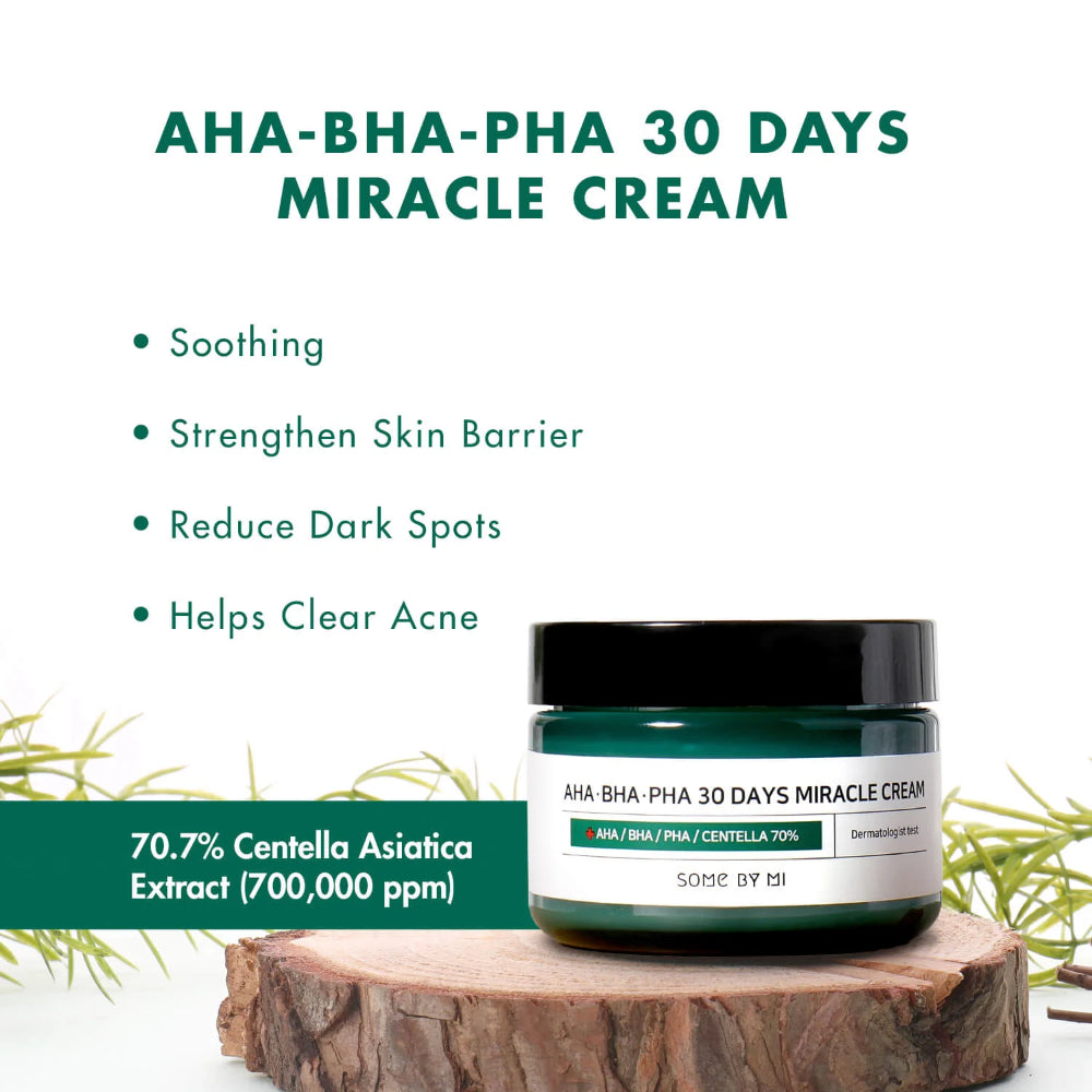 Shop SOME BY MI AHA-BHA-PHA 30 Days Miracle Cream in Pakistan - At Colorshow.pk
