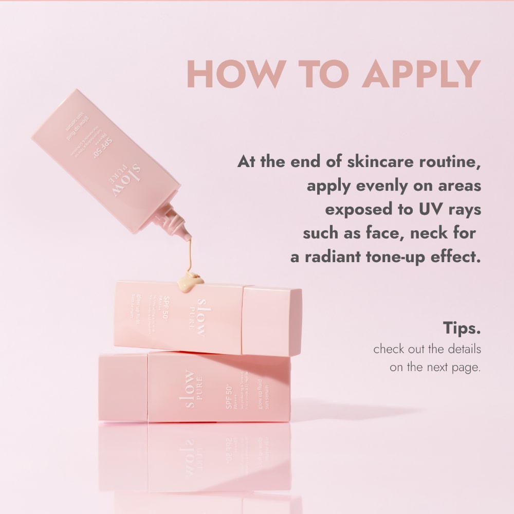 Slowpure Glow Up Fluid Sun Serum