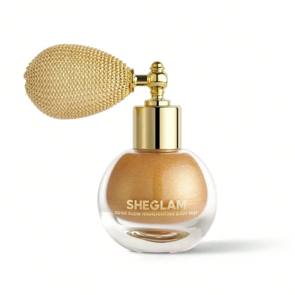 SHEGLAM GO GO GLOW HIGHLIGHTING BODY MIST Gilded Glow Online In Pakistan _ AT COLORSHOW.PK