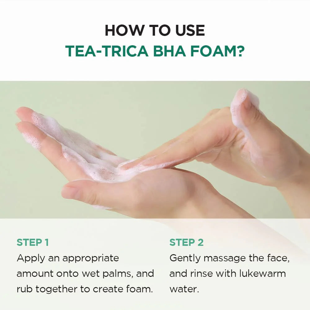 Skin1004 Madagascar Centella Tea-trica BHA Foam