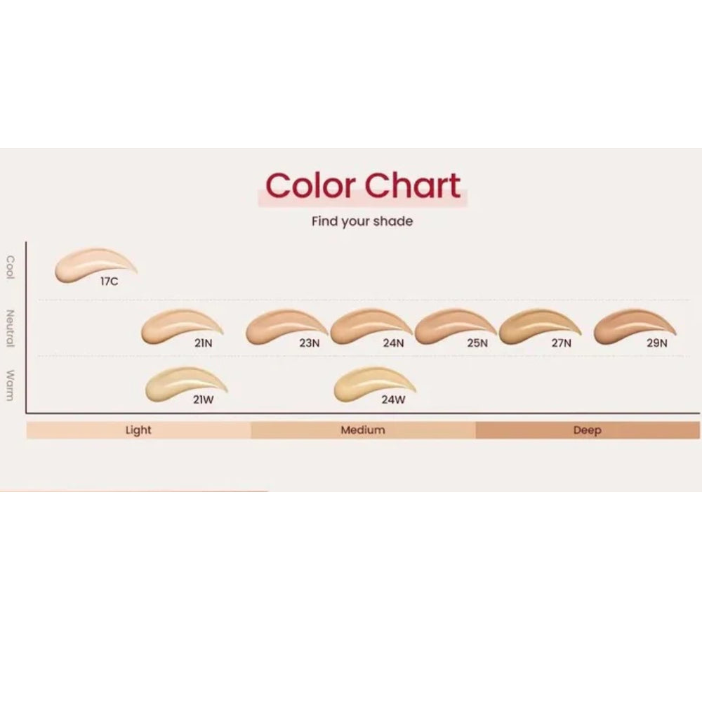 TIRTIR Mask Fit Red Cushion Foundation Trial Kit Light Medium (21C-24W)