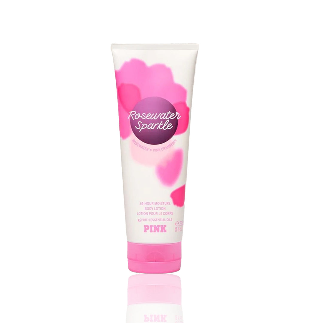 Victoria's Secret Pink Rose Water Sparkle Right After Rain Body