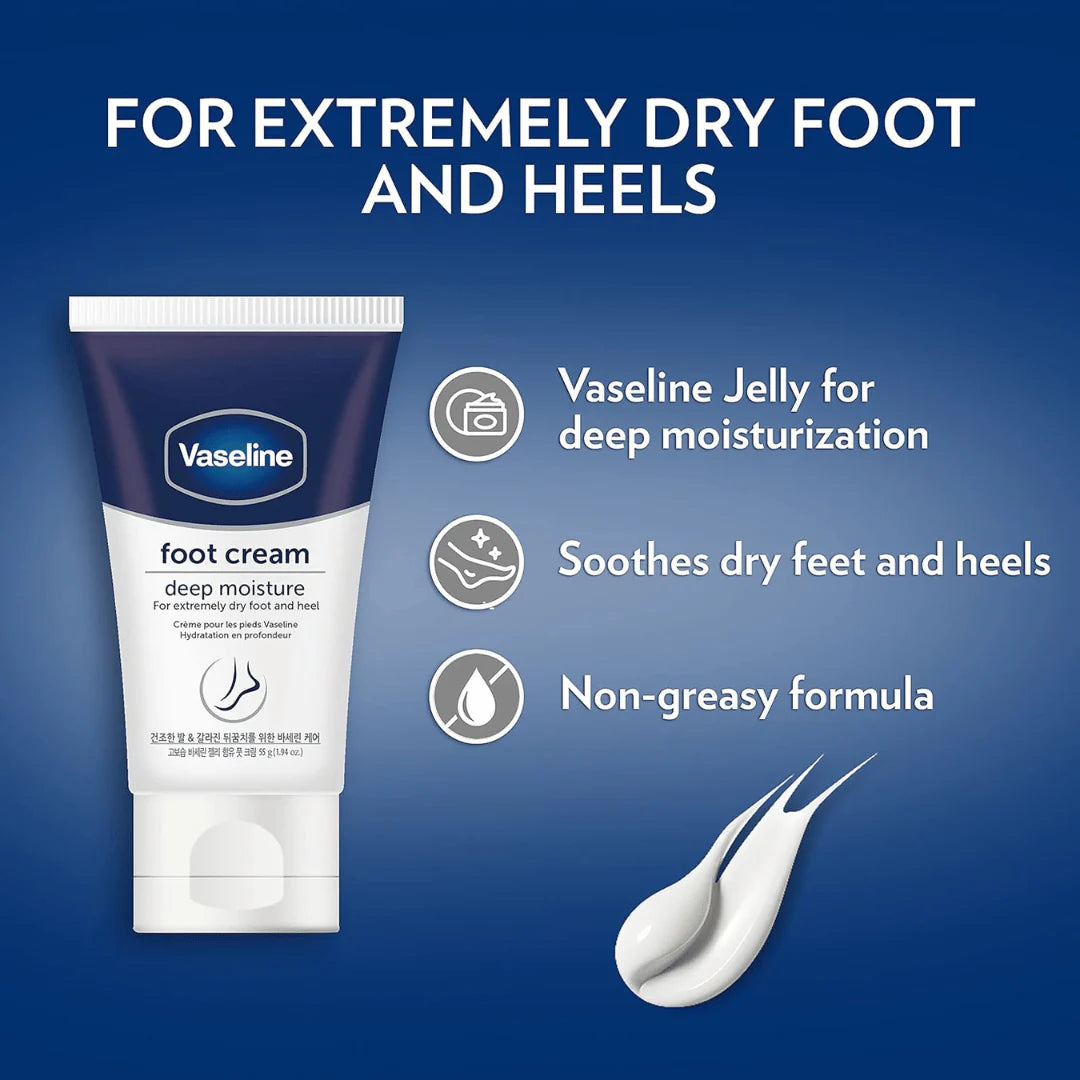 Vaseline Deep Moisture Foot Cream