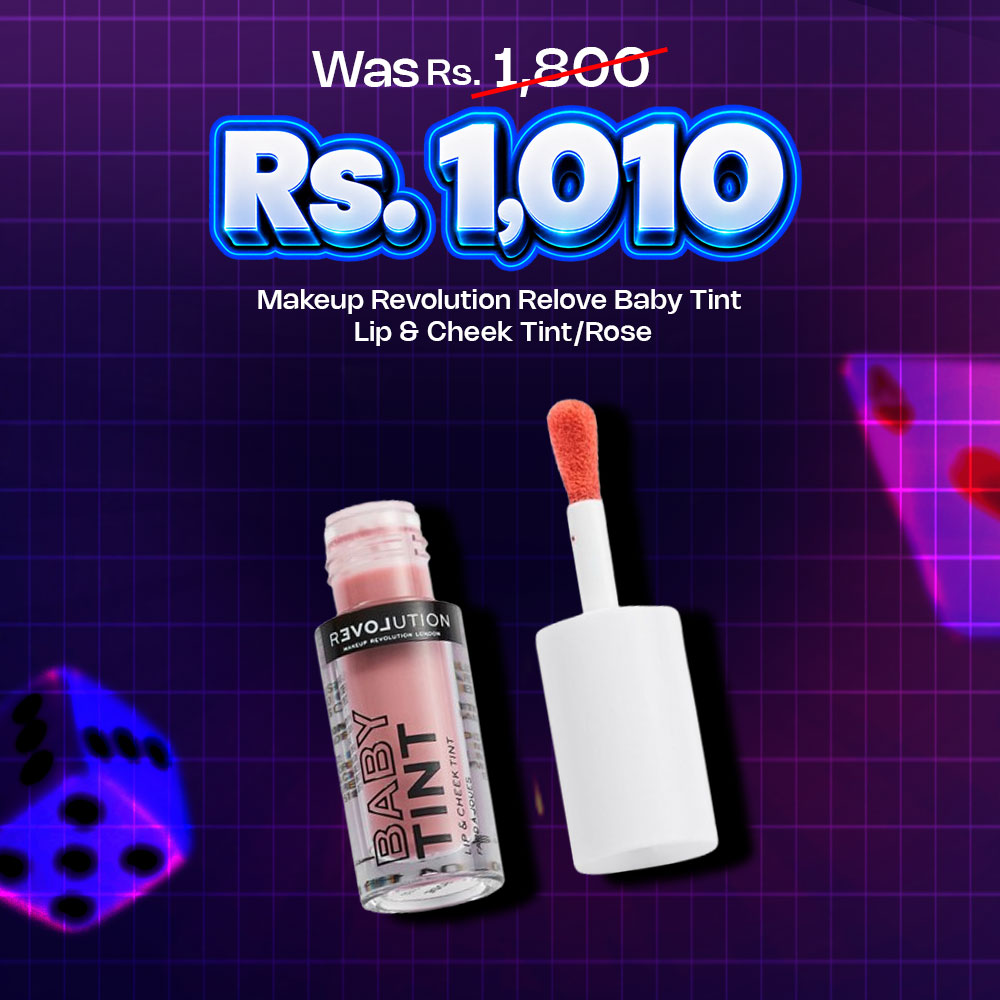 Makeup Revolution Relove Baby Tint Lip & Cheek Tint/Rose RS. 1010