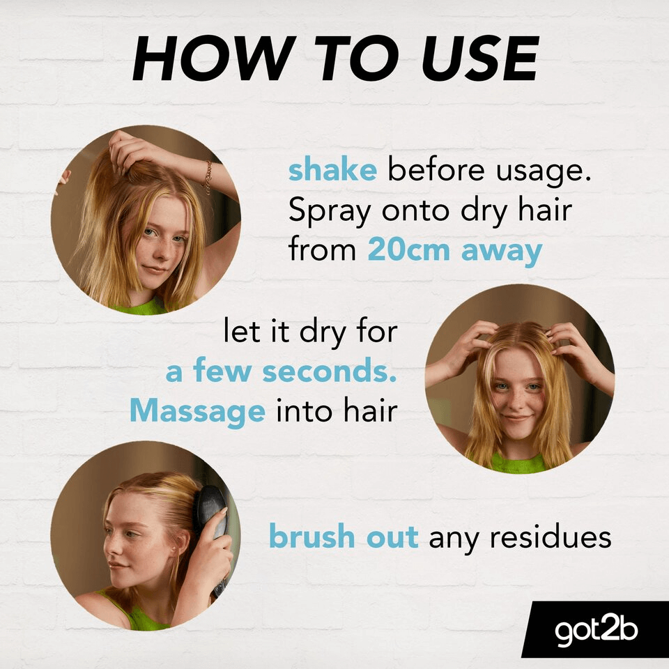 Got2b Fresh It Up Dry Shampoo 200ml Extra Fresh