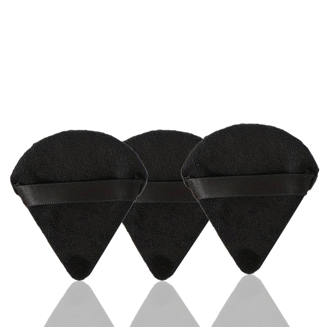 Shein Powder Puffs Triangle Soft Face Makeup Blender ( PACK OF 3)