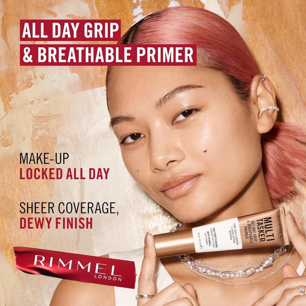 Rimmel London-Multi-Tasker All Day Grip & Breathable Primer