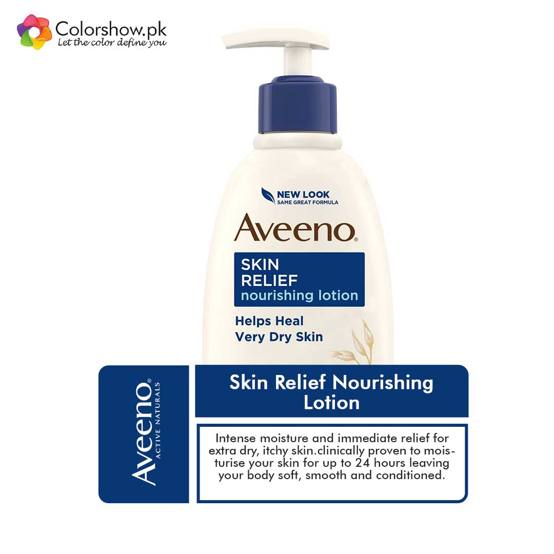 Shop Aveeno Skin Relief Nourishing Lotion Online in Pakistan - ColorshowPk