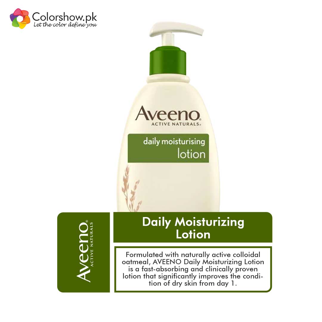 Shop Aveeno Daily Moisturizing Lotion Online in Pakistan - ColorshowPk