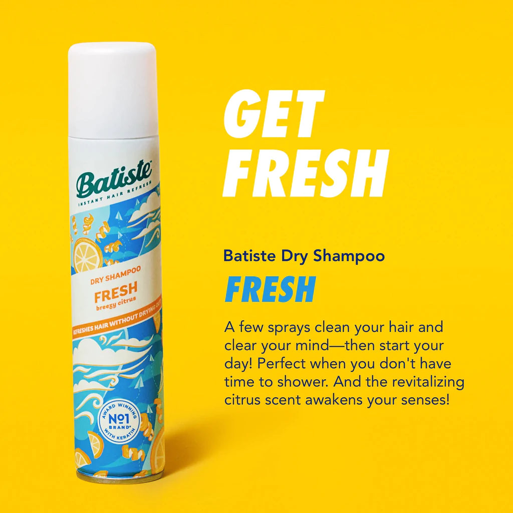 Batiste Dry Shampoo Fresh Breezy Citrus