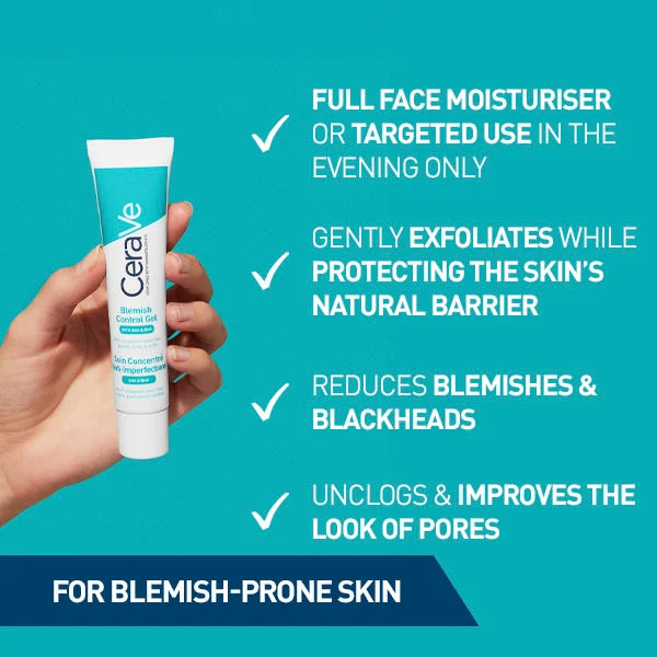 CeraVe Blemish Control Gel With AHA BHA