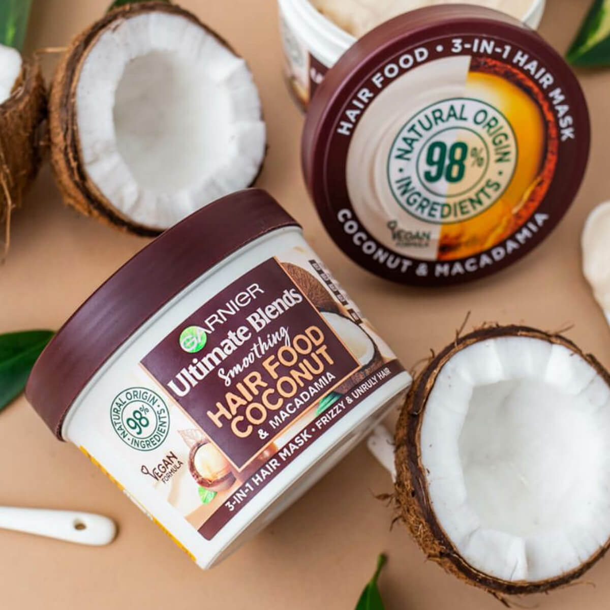 GARNIER Hair Food COCONUT AND MACADAMIA - Frizzy & Unruly Hair